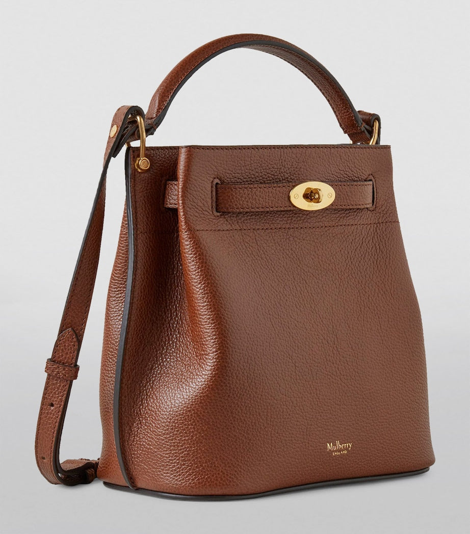 Mulberry Brown Leather Islington Bucket Bag