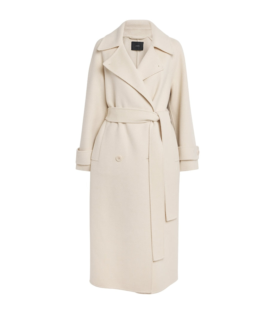 Multi Virgin Wool Navarre Linear Coat