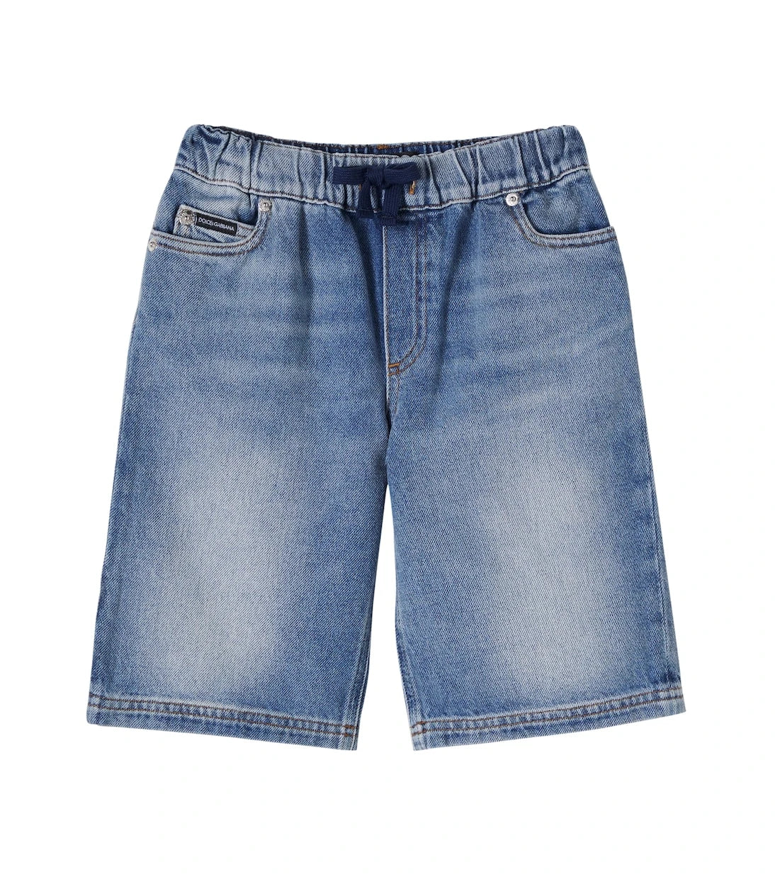 Dolce&Gabbana Kids - Denim Bermuda shorts