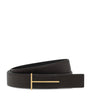 Calf Leather Slim T Belt