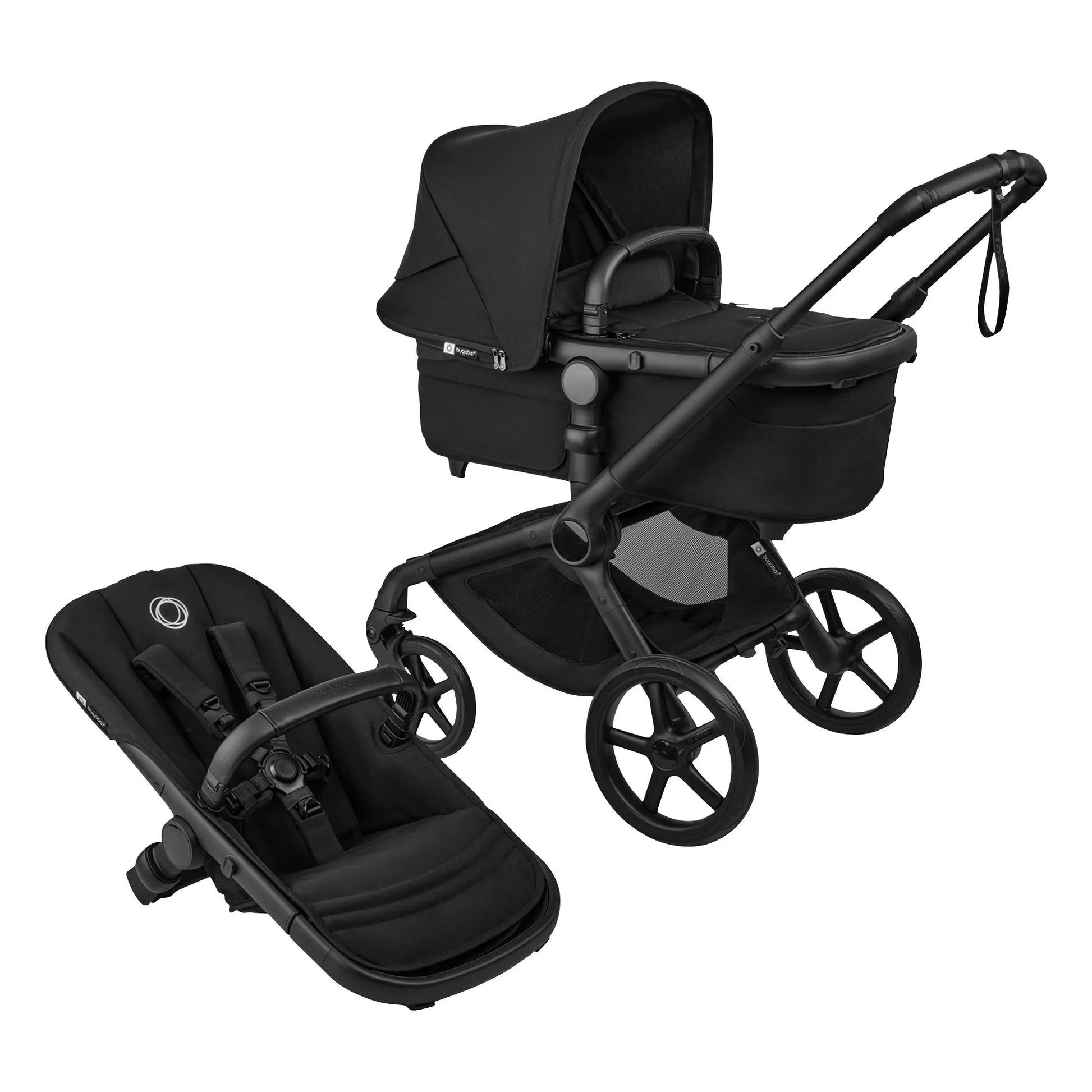Bugaboo - Bugaboo Fox 5 Renew - All-terrain stroller complete chassis black | Black