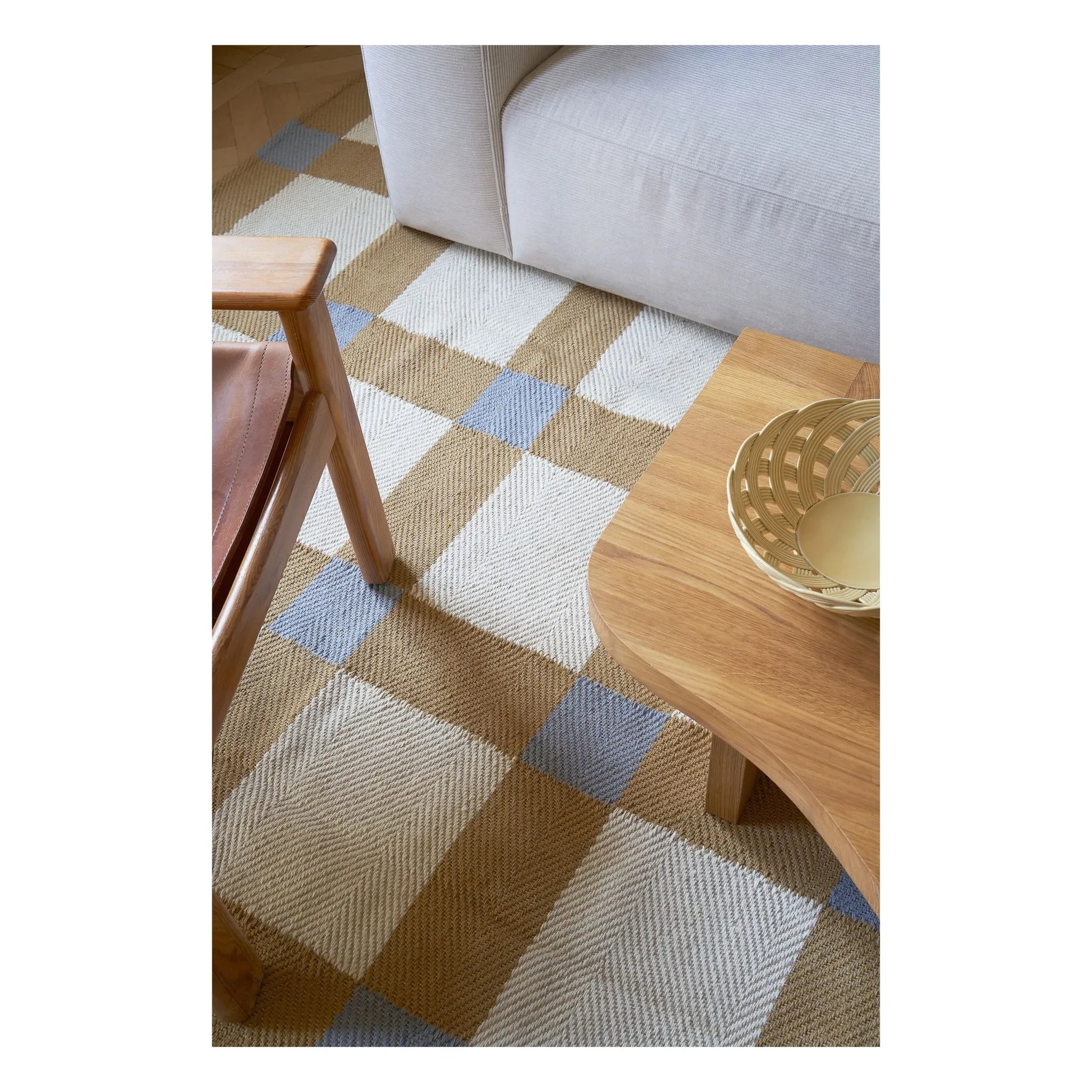 Layered - Late Breakfast jute rug, Evelina Kroon  | Dark Beige