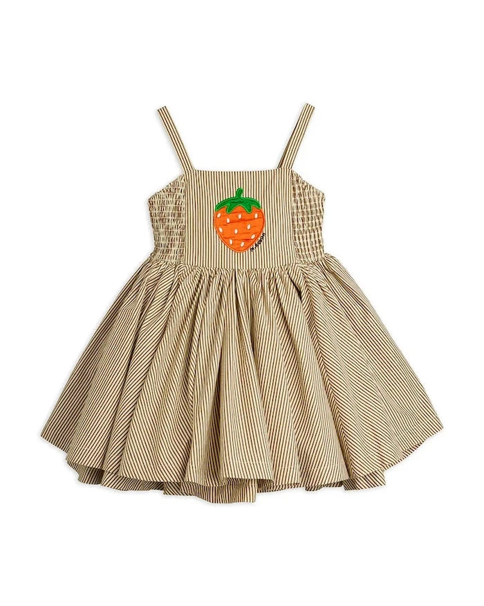 Mini Rodini Pamuk Poplin kloş elbise