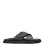 Harrys London Leather Promenade Cross Sandals
