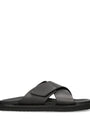 Harrys London Leather Promenade Cross Sandals