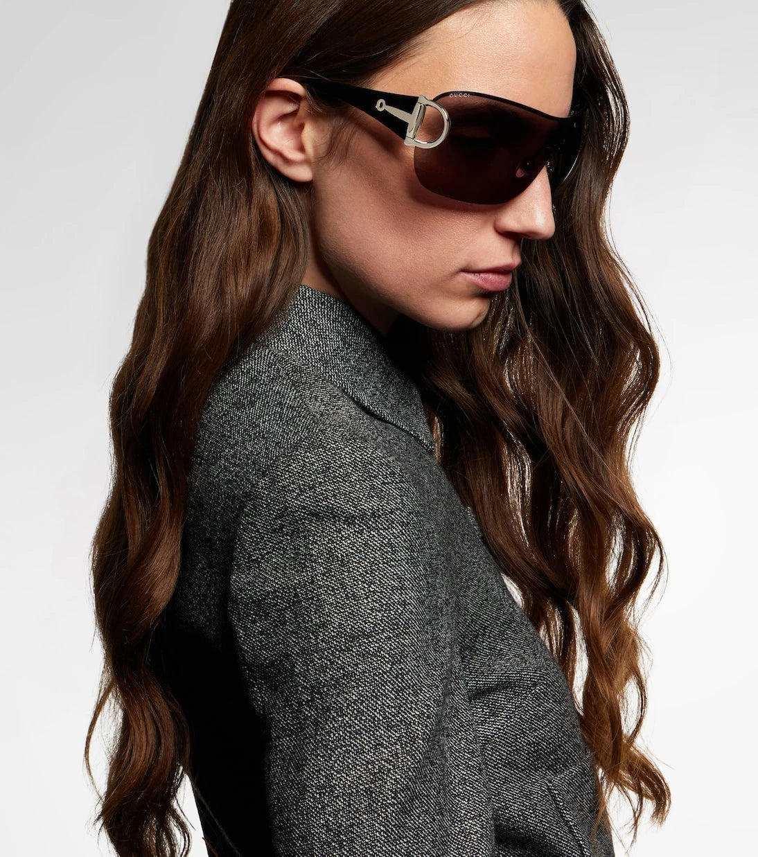 Gucci - Sign shield sunglasses