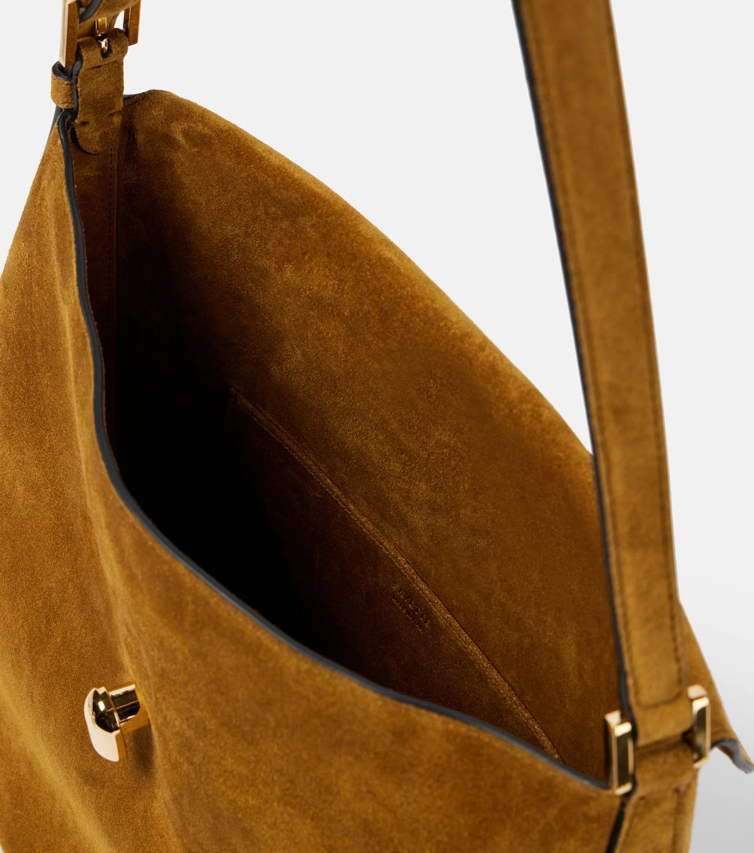 Savette - Tondo Large suede shoulder bag