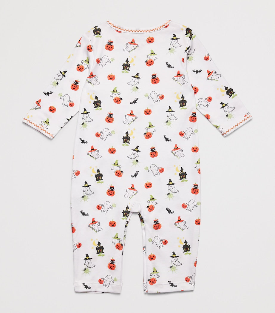 Pima Cotton Ghostly Cheer All-In-One (Newborn-24 Months)