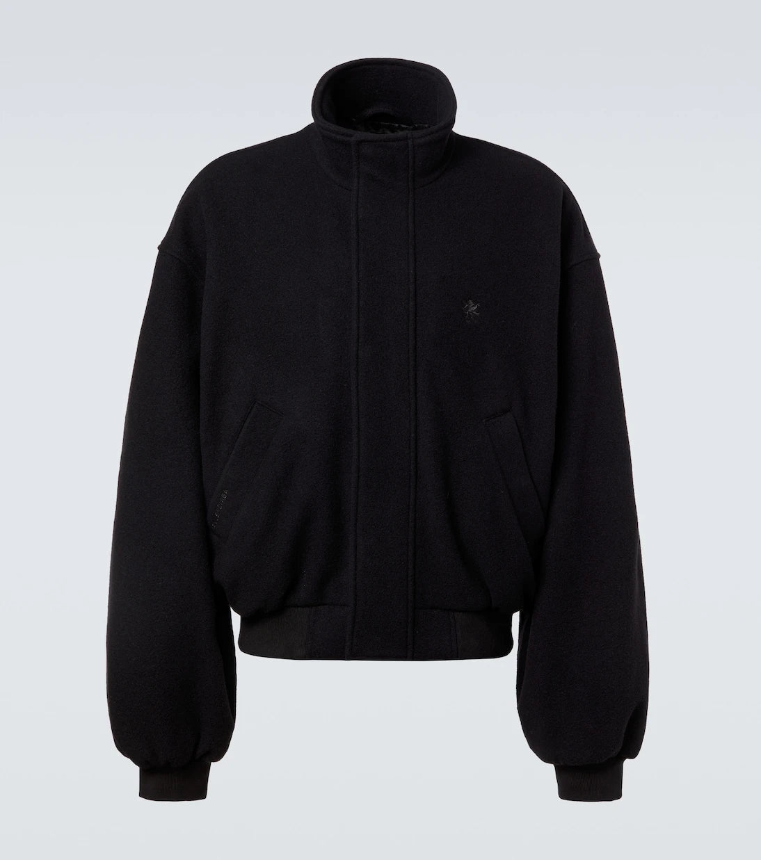 Balenciaga - جاكيت بلوزون من الصوف