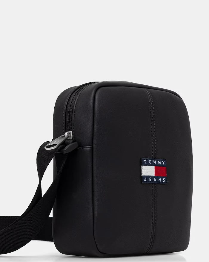 Tommy Jeans Erkek Suni Deri Omuz Çantası