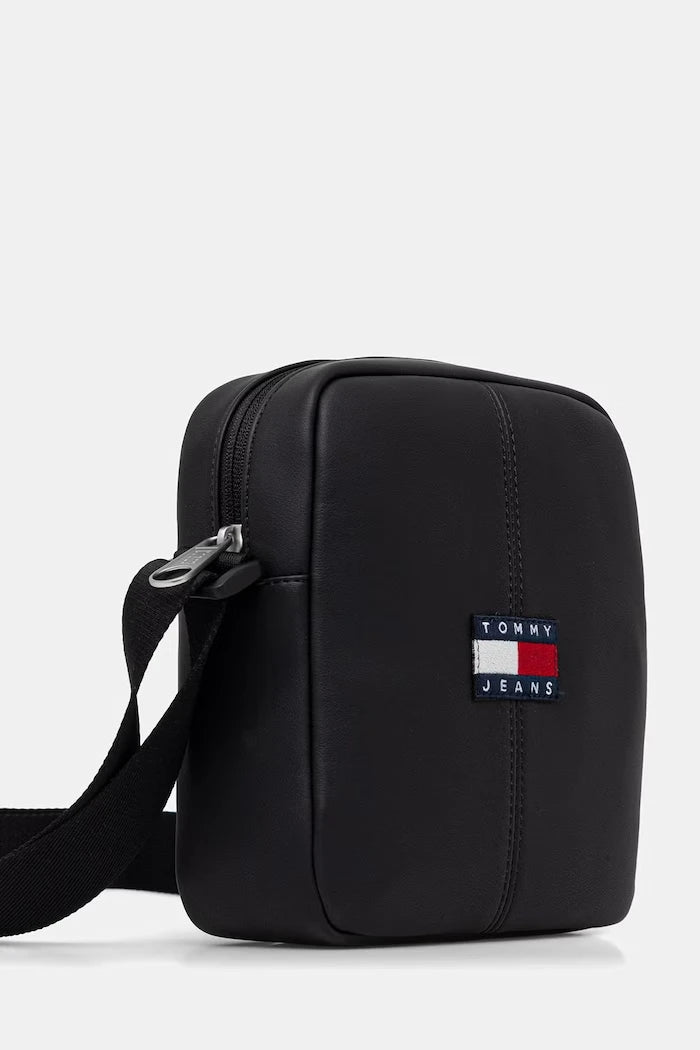 Tommy Jeans Erkek Suni Deri Omuz Çantası