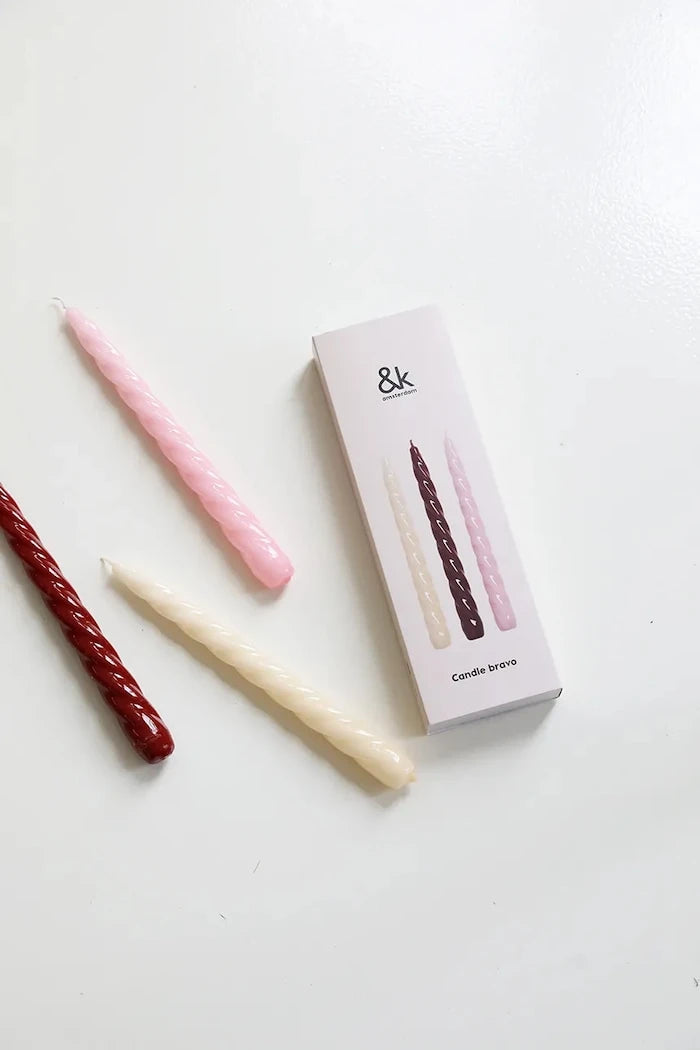 Комплект свещи &k amsterdam alpha reds set (3 броя)