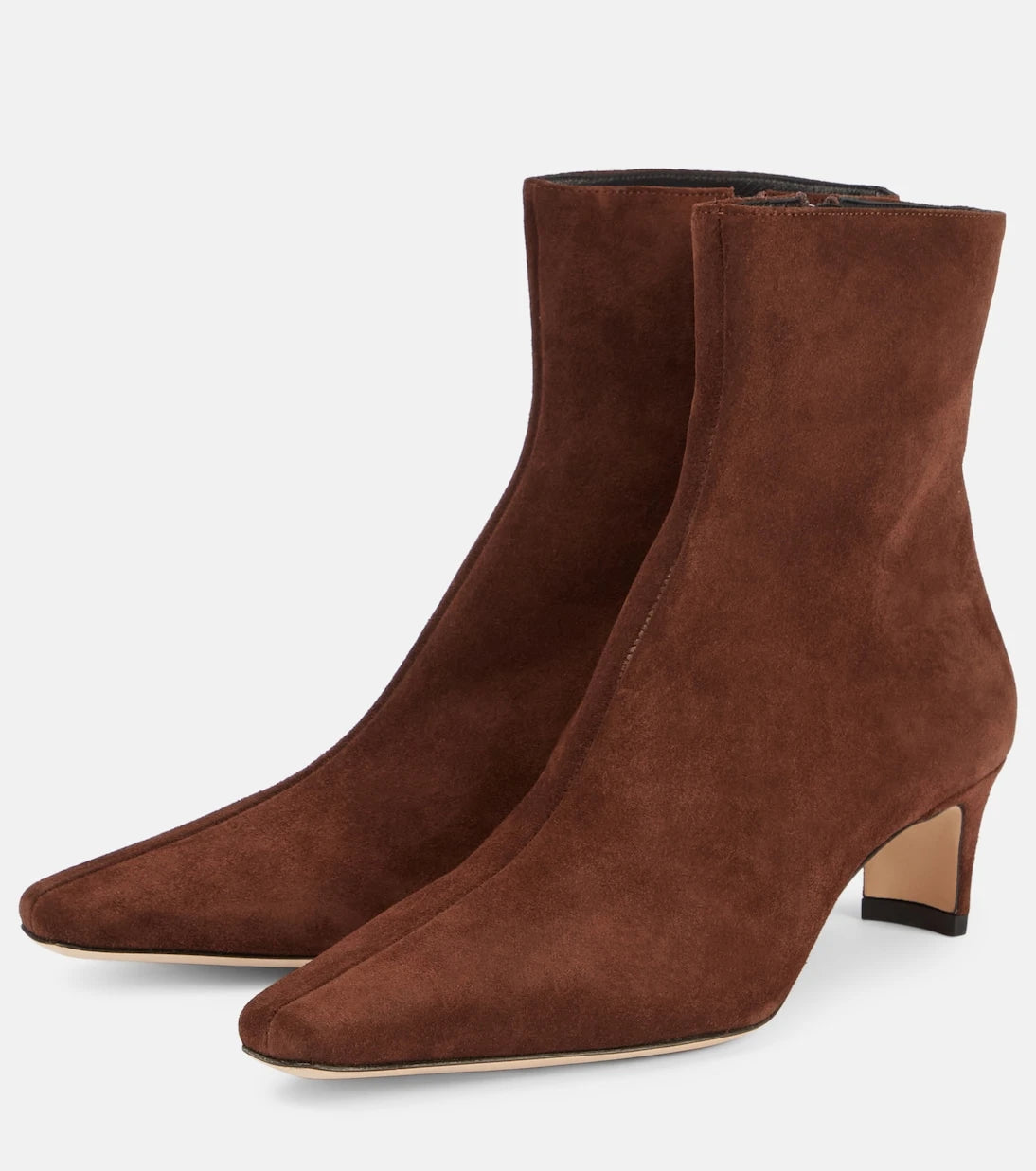 Staud - Wally 55 suede ankle boots
