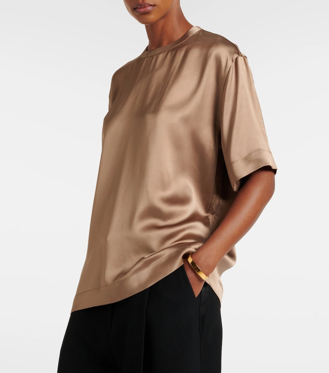 Toteme - Satin T-shirt