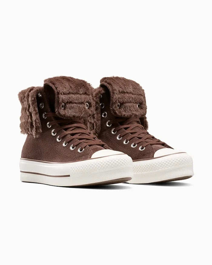Converse Chuck Taylor All Star Star Fold Over Lift Yüksek Spor Ayakkabı