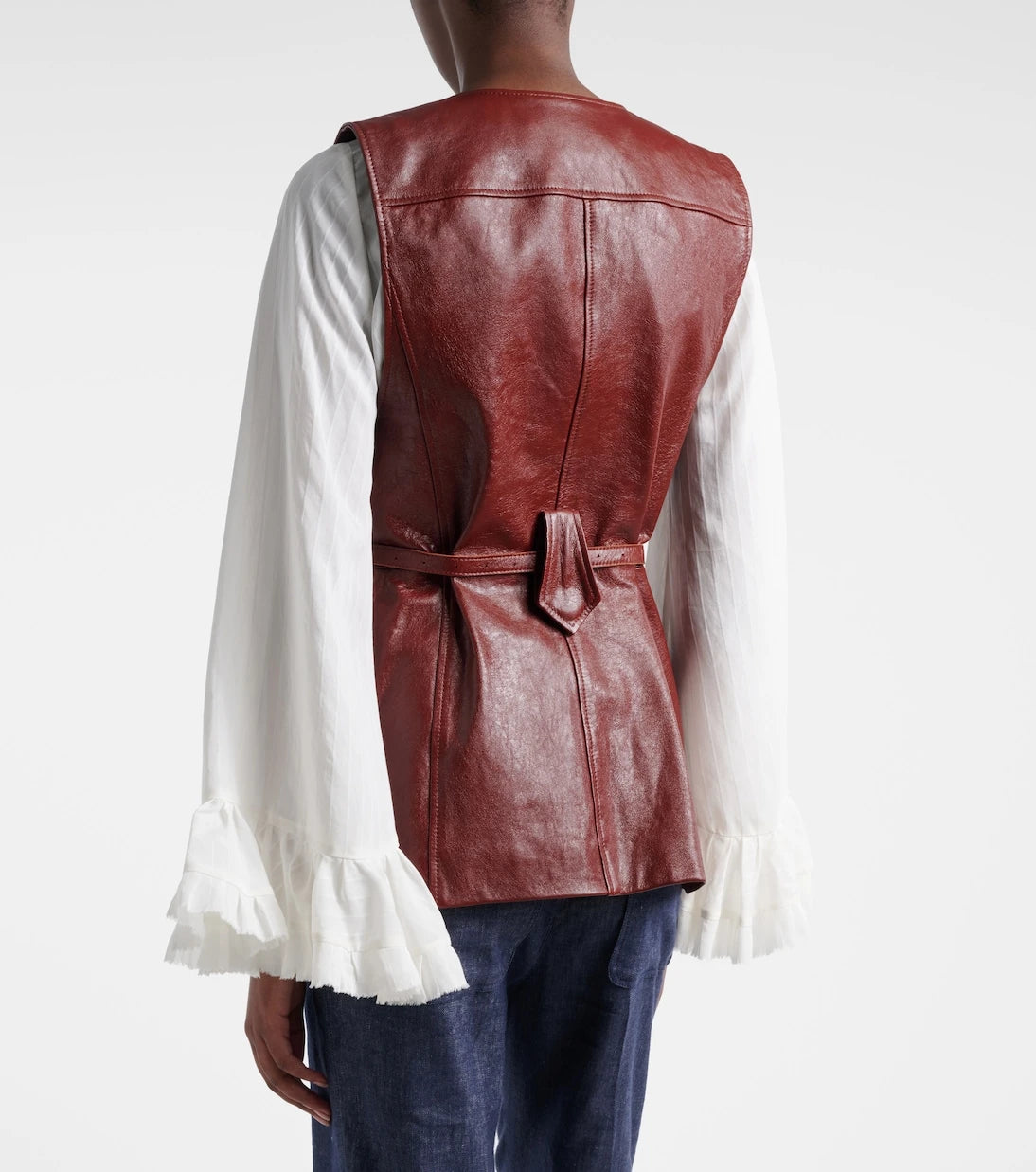 Dorothee Schumacher - Broken Shine leather vest