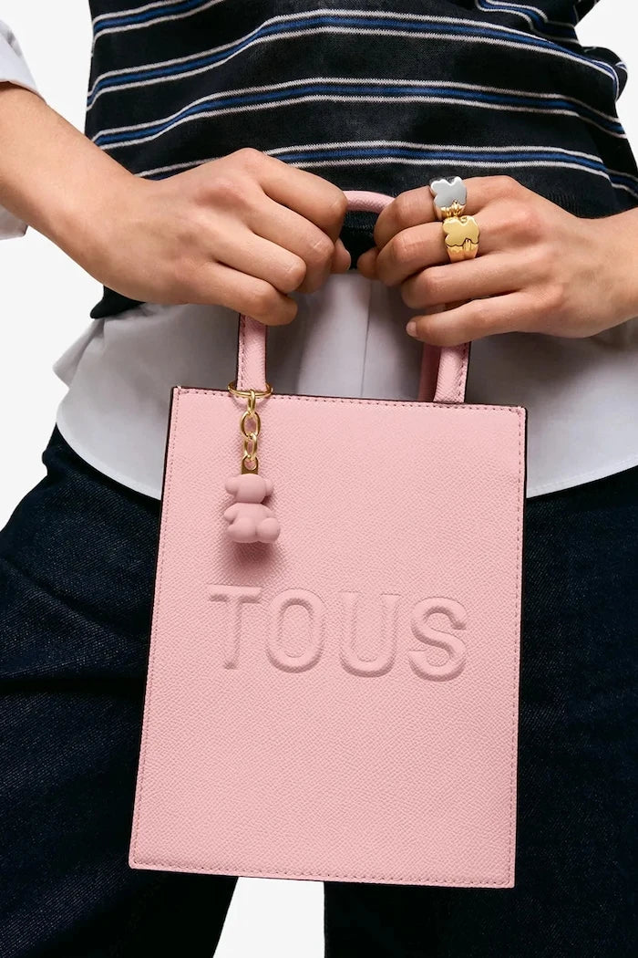 Tous kadın deri crossbody çanta