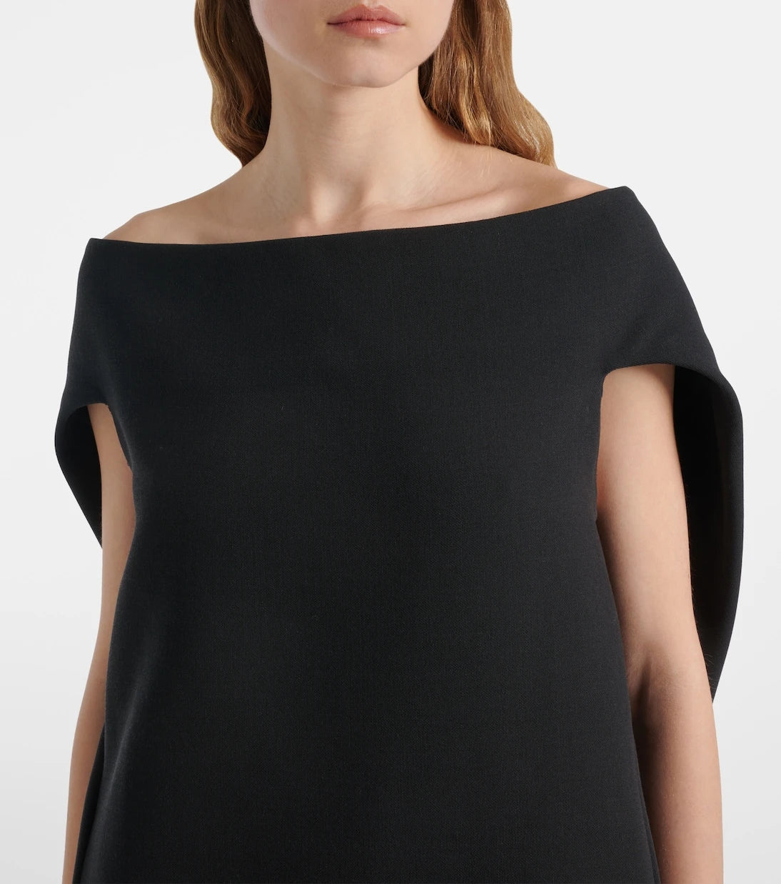 The Row - Pallenberg off-shoulder wool-blend top