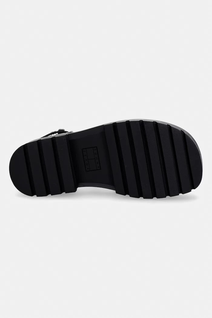 Tommy Jeans Kadın Deri Sandalet TJW FISHERMAN LEATHER MAX SANDAL