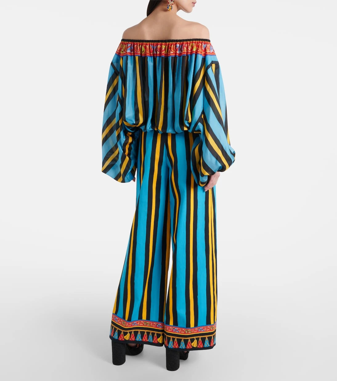 Dolce&Gabbana - Patterned silk top