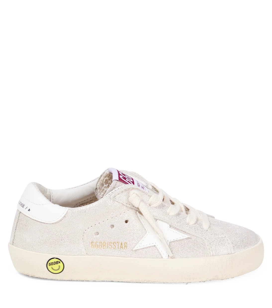 Golden Goose Kids - حذاء سنيكرز سوبر ستار من الشامواه للأطفال