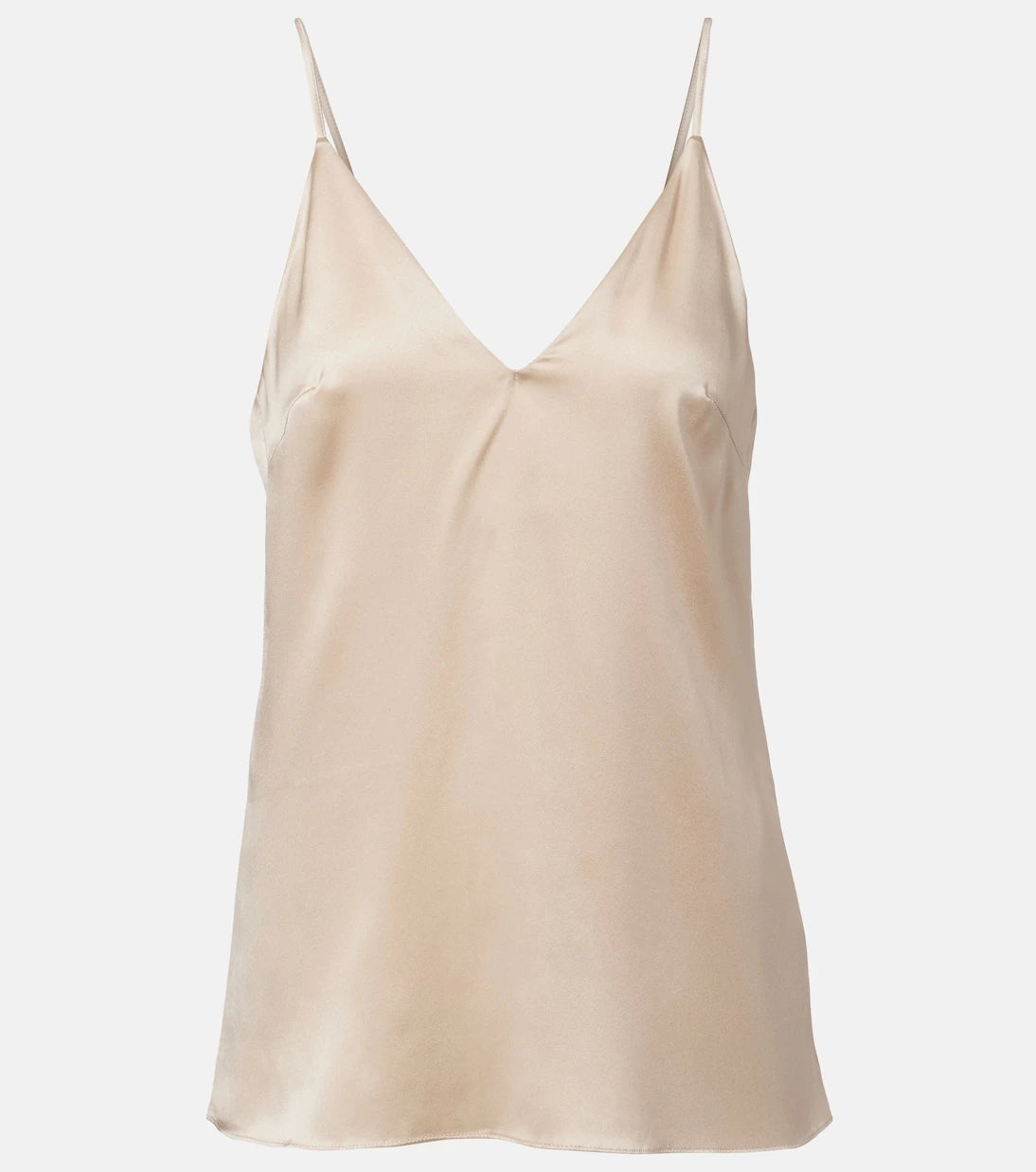 Brunello Cucinelli - Silk-blend satin camisole