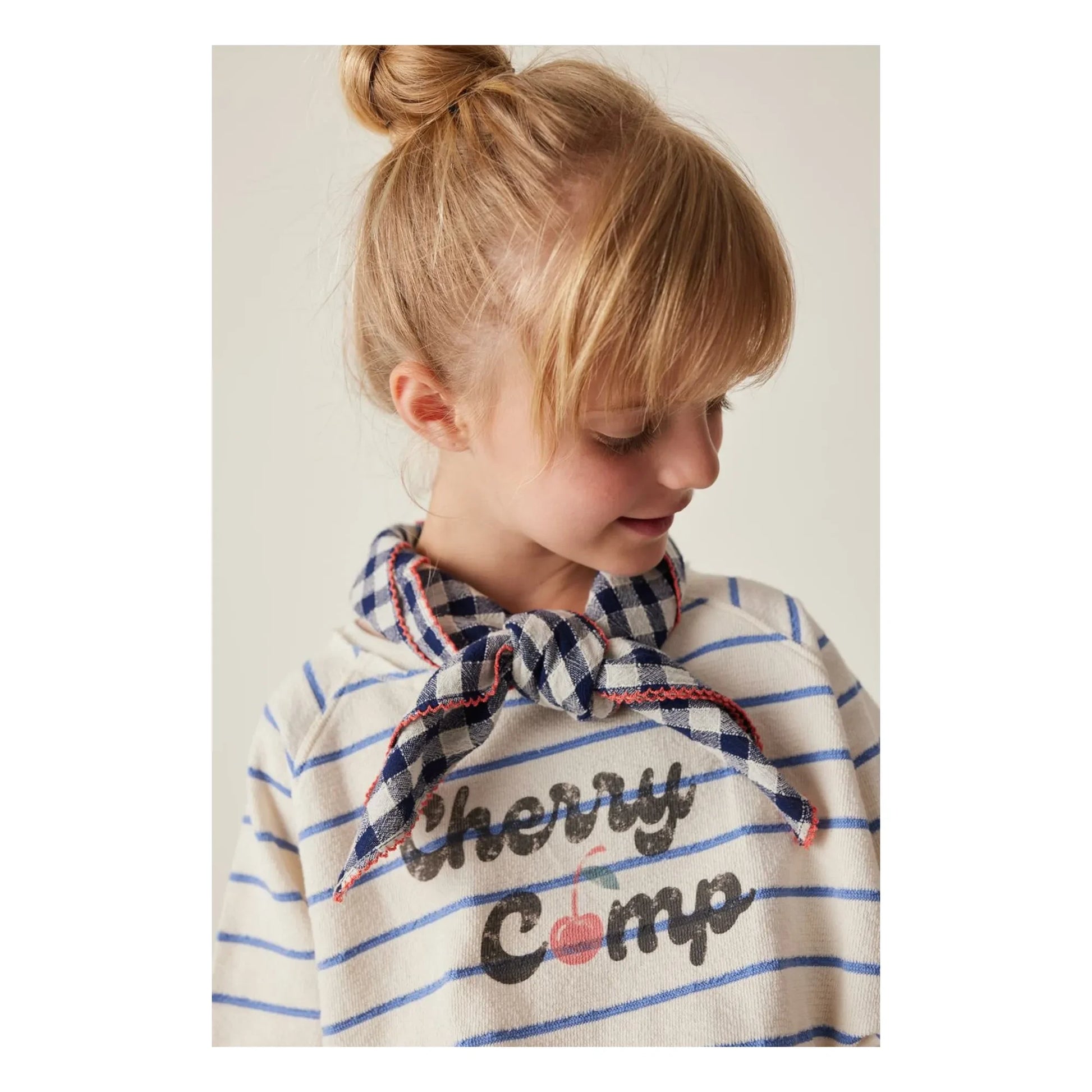 Tocoto Vintage - Terry Stripe Dress | Ecru