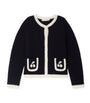 Wool Cherry-Crochet Elaia Cardigan (4-8 Years)