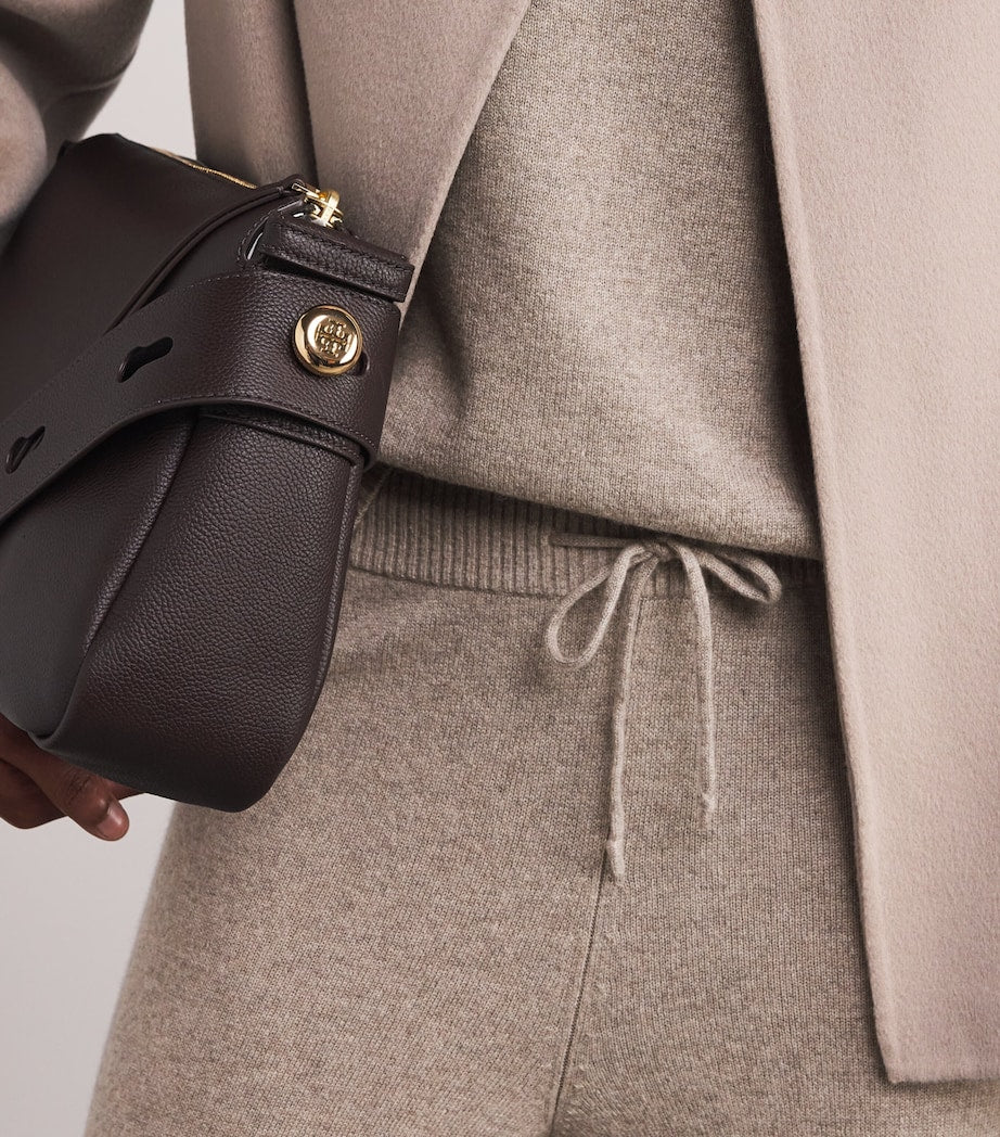 Soft Goat Beige Cashmere Sweater and Trouser Set