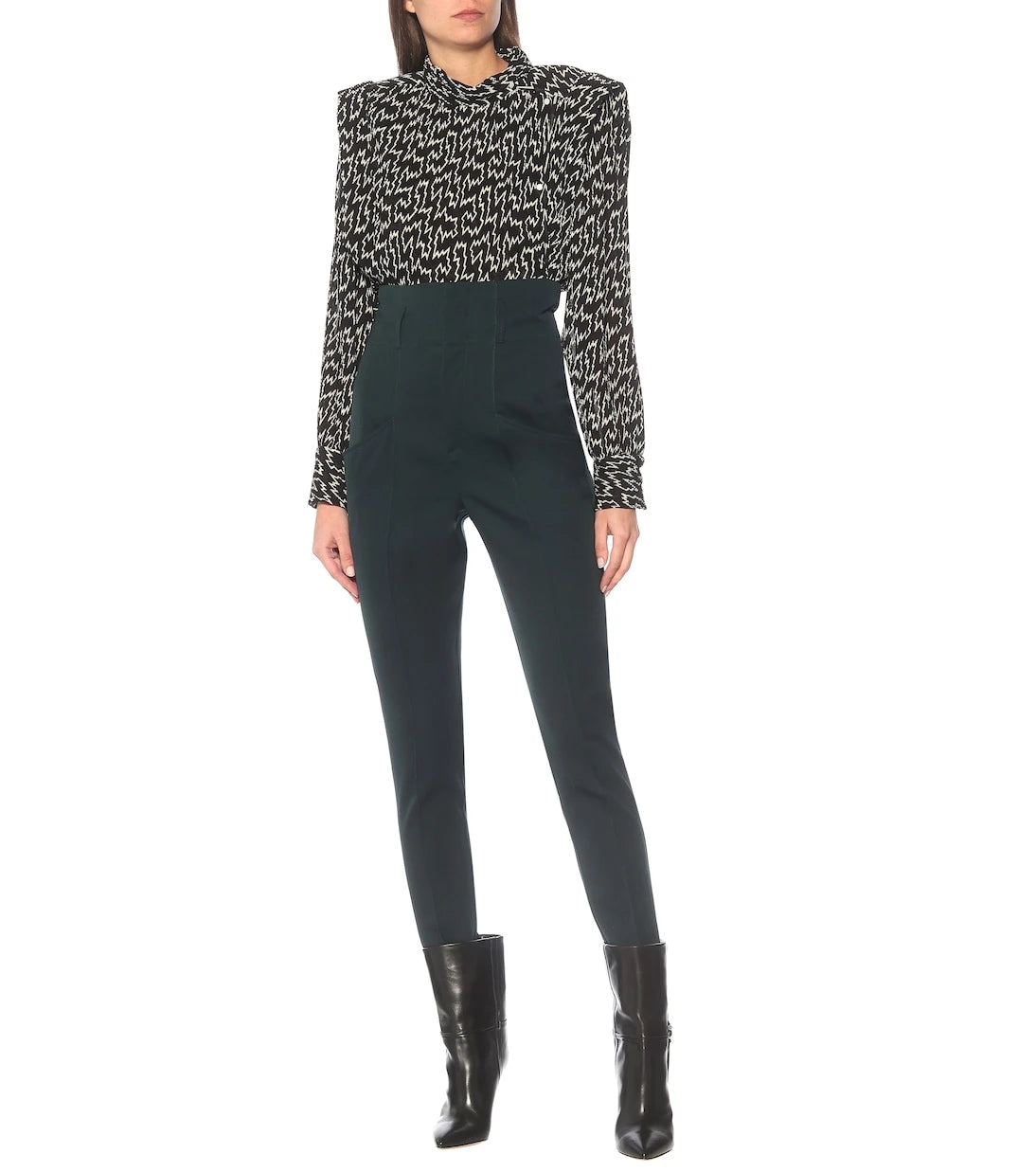 Isabel Marant - Padme high-rise wool pants