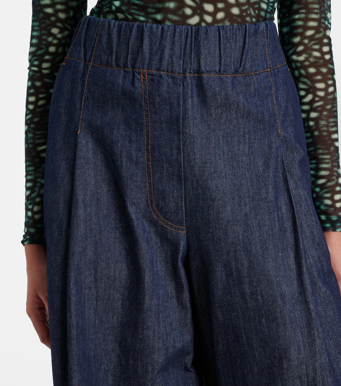 Dries Van Noten - High-rise wide-leg jeans