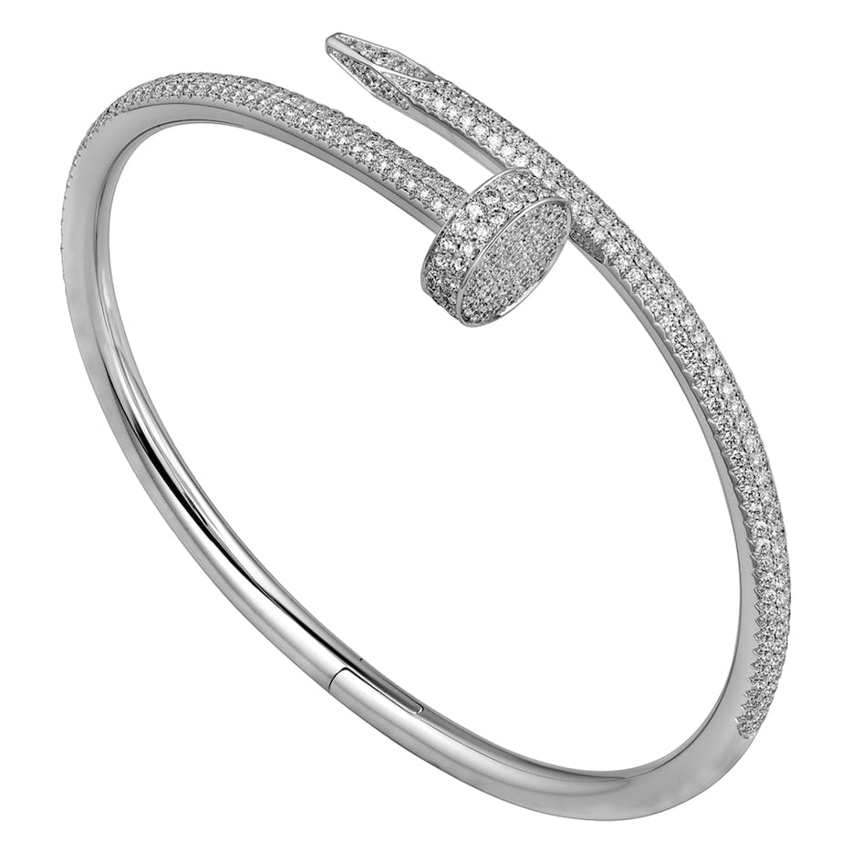 White Gold and Diamond Juste un Clou Bracelet
