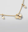 Yellow Gold and Diamond Grain de Café Necklace