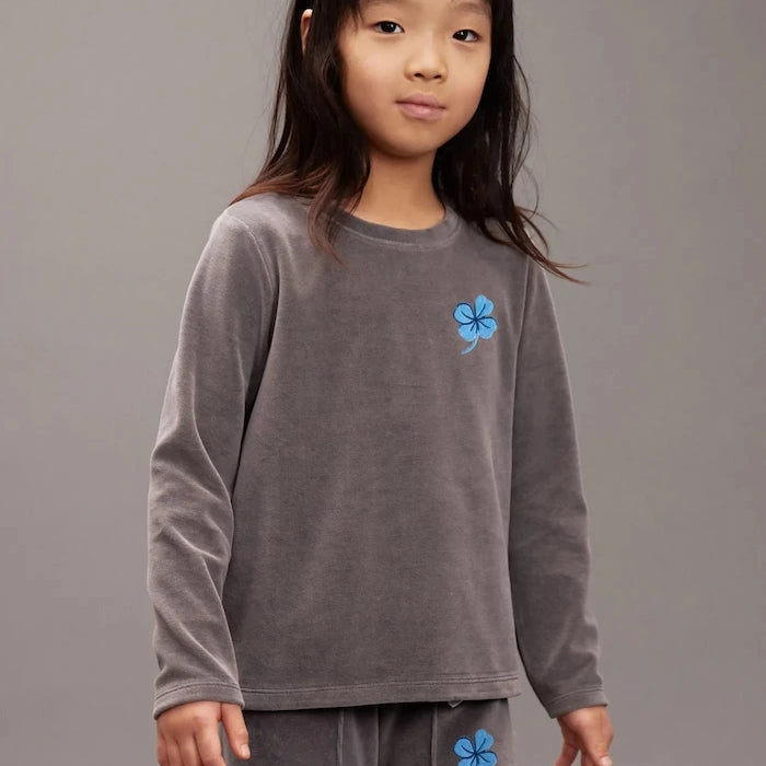Детска блуза с дълги ръкави Mini Rodini Clover