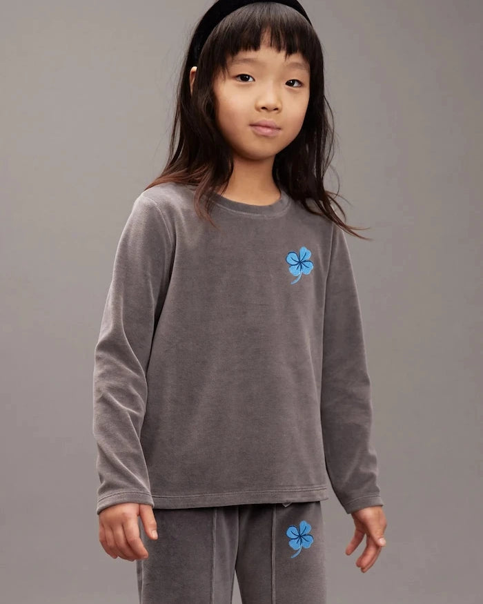 Детска блуза с дълги ръкави Mini Rodini Clover
