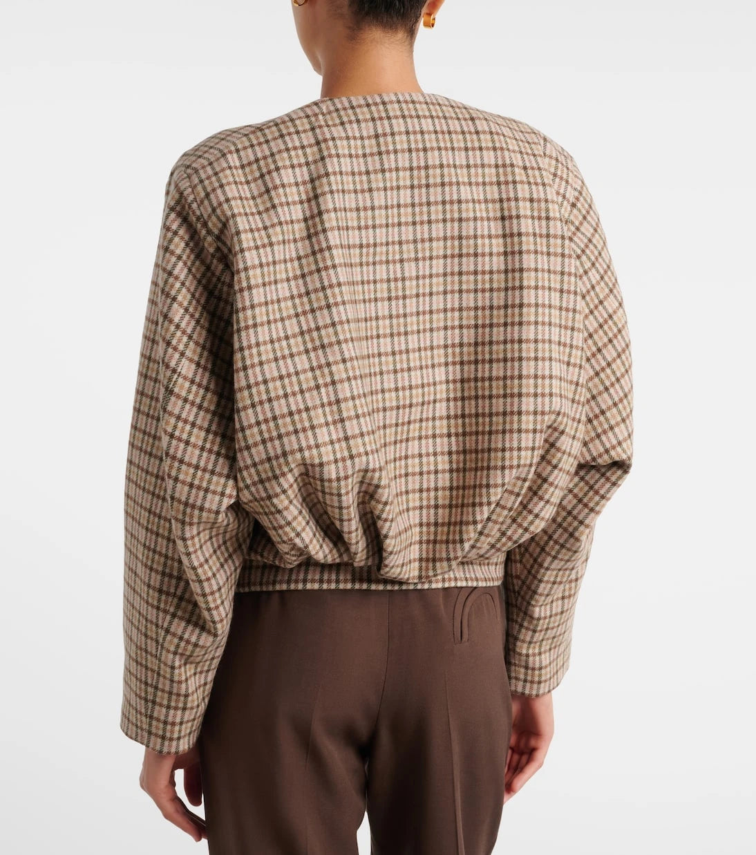 Blazé Milano - Altai checked wool and cashmere jacket