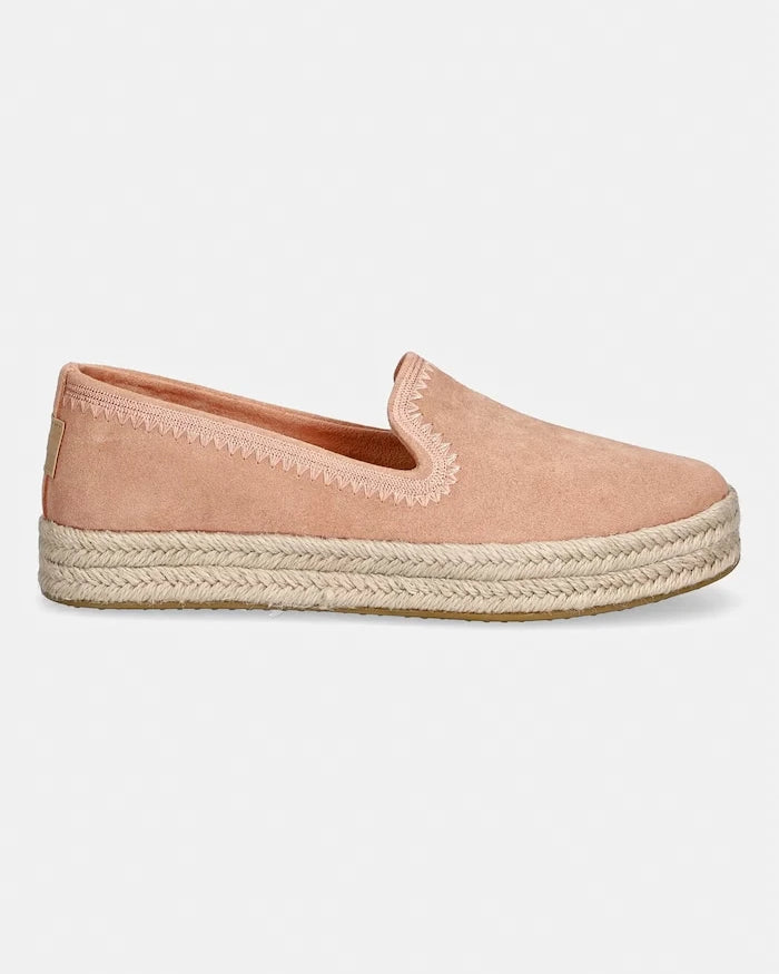 Toms Еспадрили дамски от велур CAROLINA