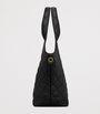 Saint Laurent Black Medium Icare Quilted Tote Bag