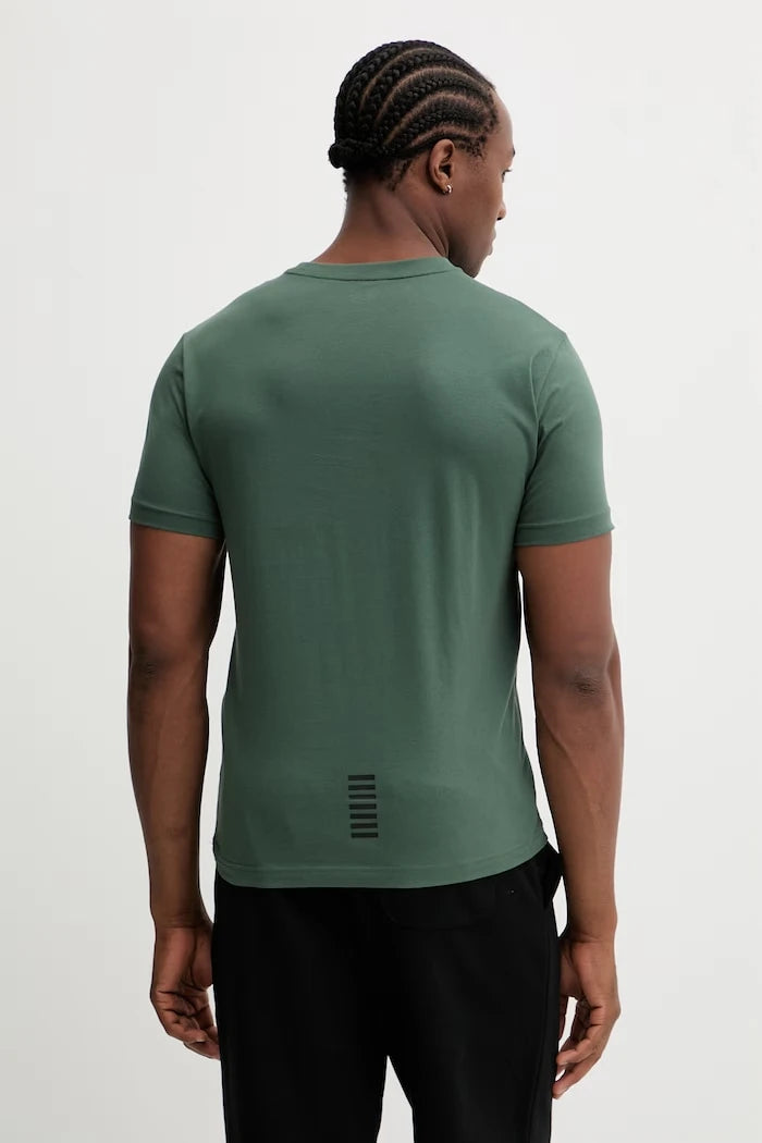 EA7 Emporio Armani pamuklu basic erkek tişört
