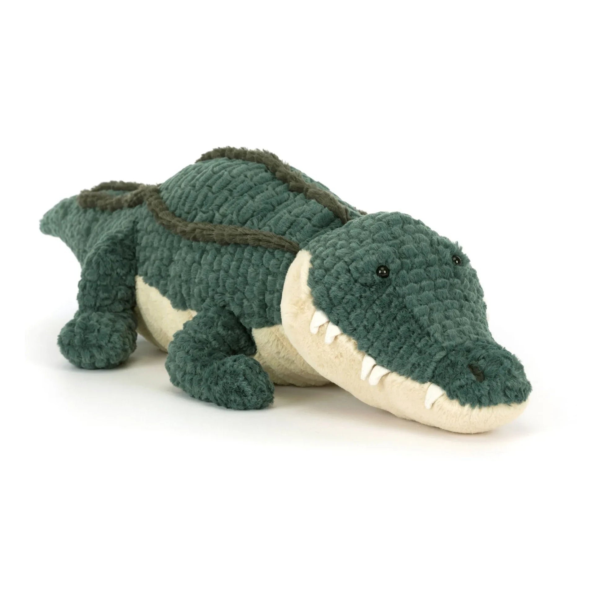 Jellycat - Allexi Alligator Plush | Dark green