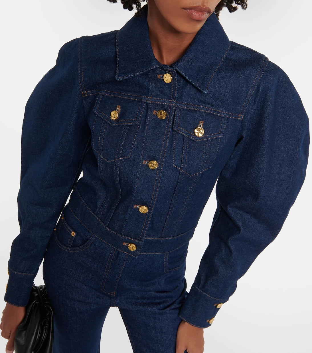 Nina Ricci - Cropped denim jacket