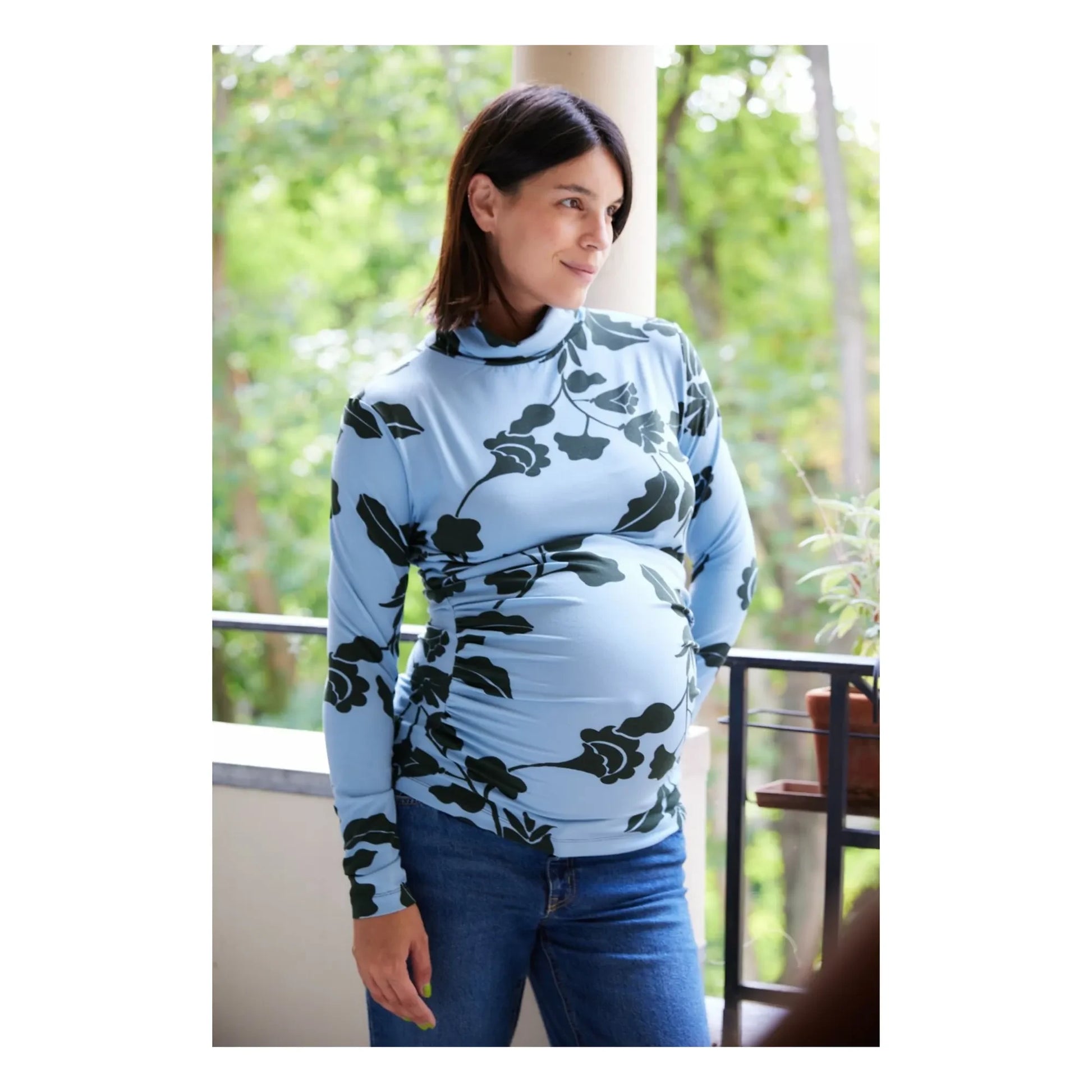 Paloma Collection - Top de Grossesse Mathilda Tokyo | Blue