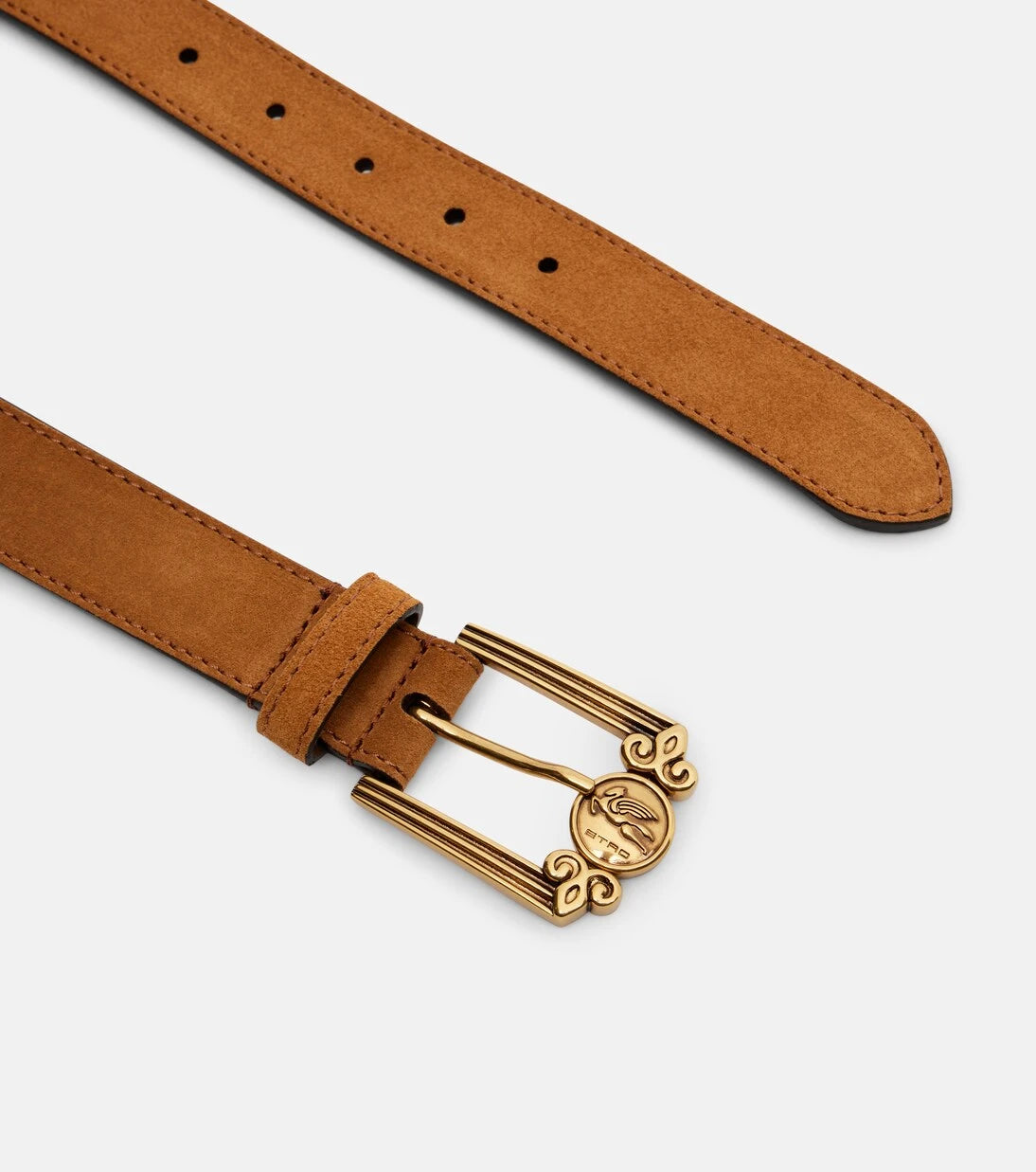 Etro - Pegaso suede belt