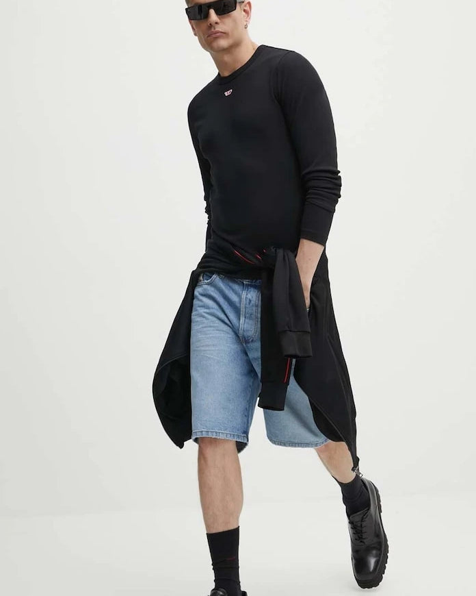 Дънков къс панталон Diesel CALZONCINI