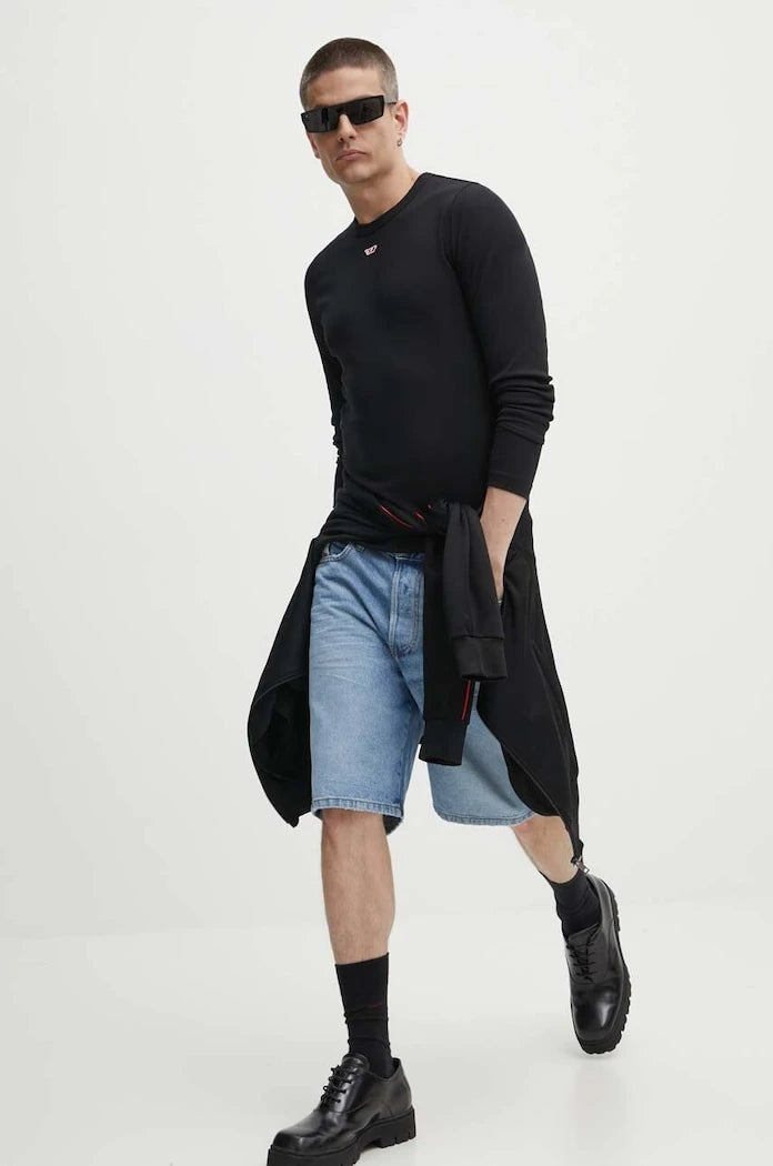 Дънков къс панталон Diesel CALZONCINI