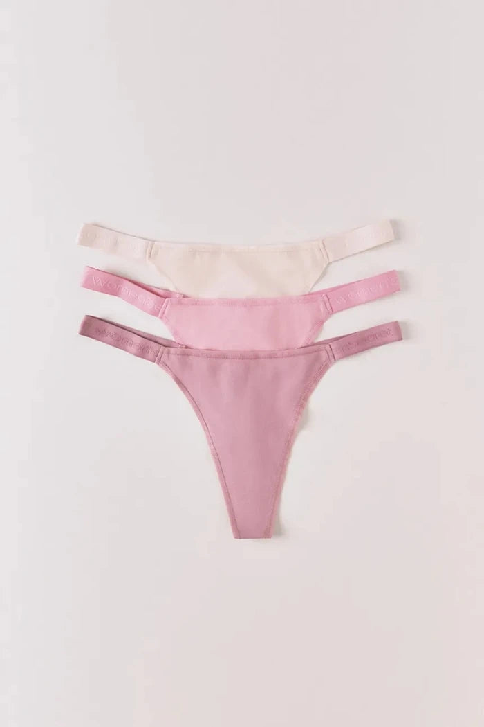 women'secret kadın tanga (3 adet)