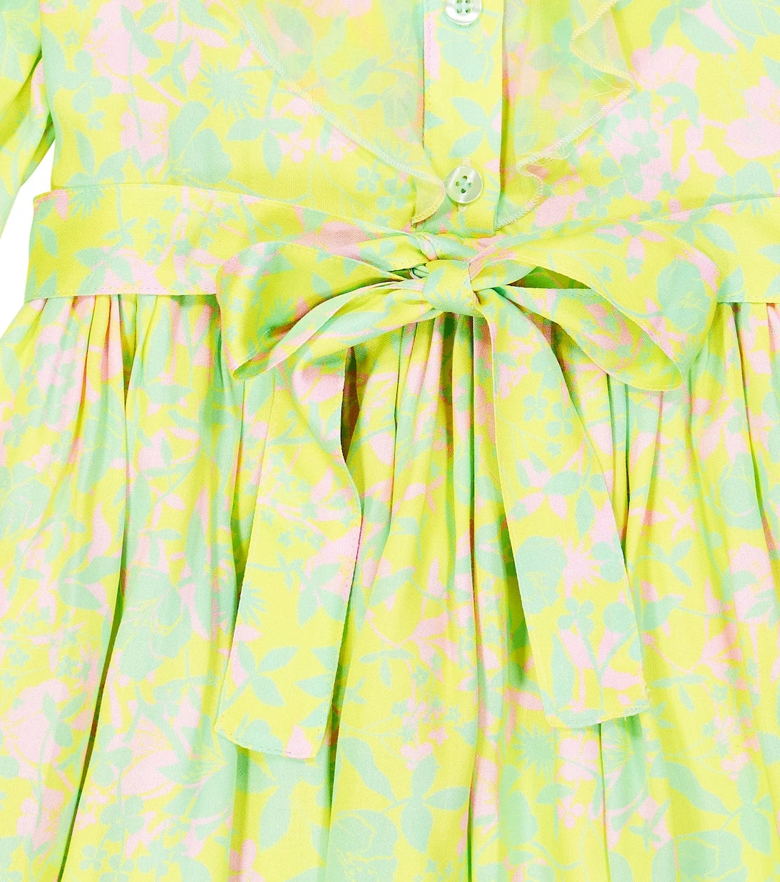 Paade Mode - Ruched balloon-sleeve shirt dress