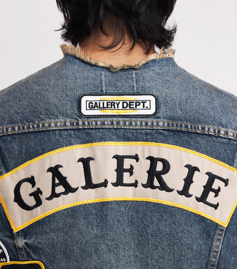 GALLERY DEPT. Blue Midnight Denim Waistcoat