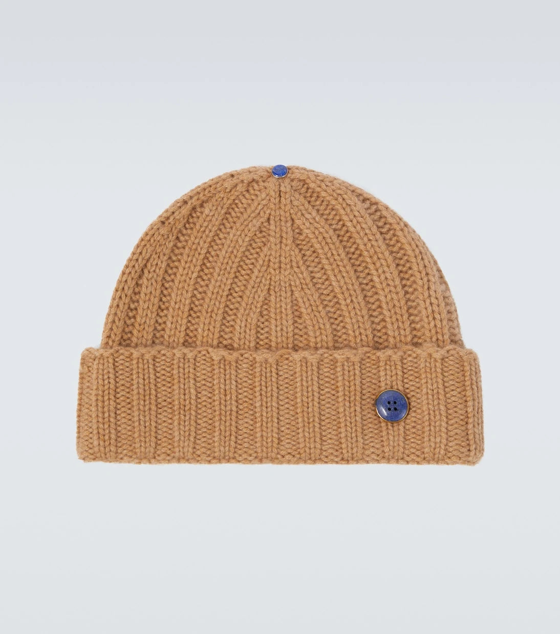 God's True Cashmere - Cashmere beanie with lapis lazuli
