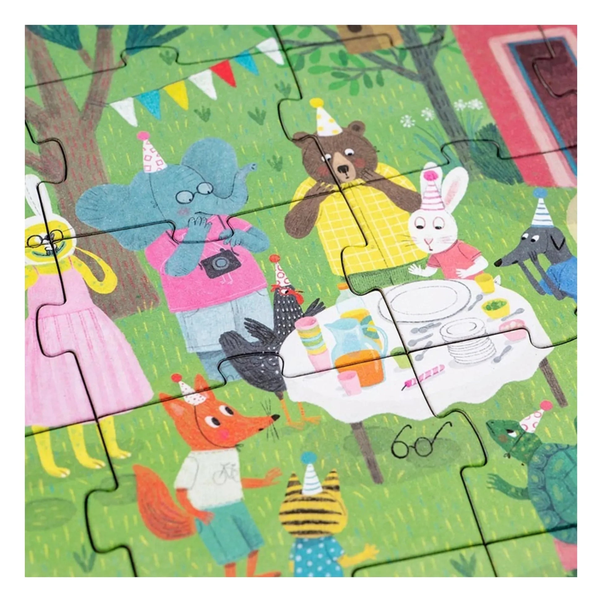 Londji - Birthday puzzle and detective game - 100 pieces